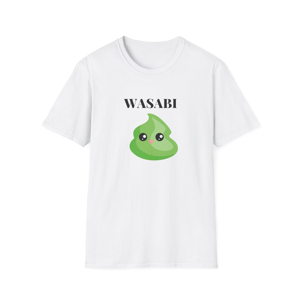 Wasabi Cute Graphic T-Shirt — Kawaii Sushi Condiment Tee