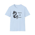 Dragon Graphic T-Shirt — "Majesty with Mercy" Inspirational Tee