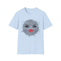 Emoji Face Graphic T-Shirt — Glam Kiss Moon Print