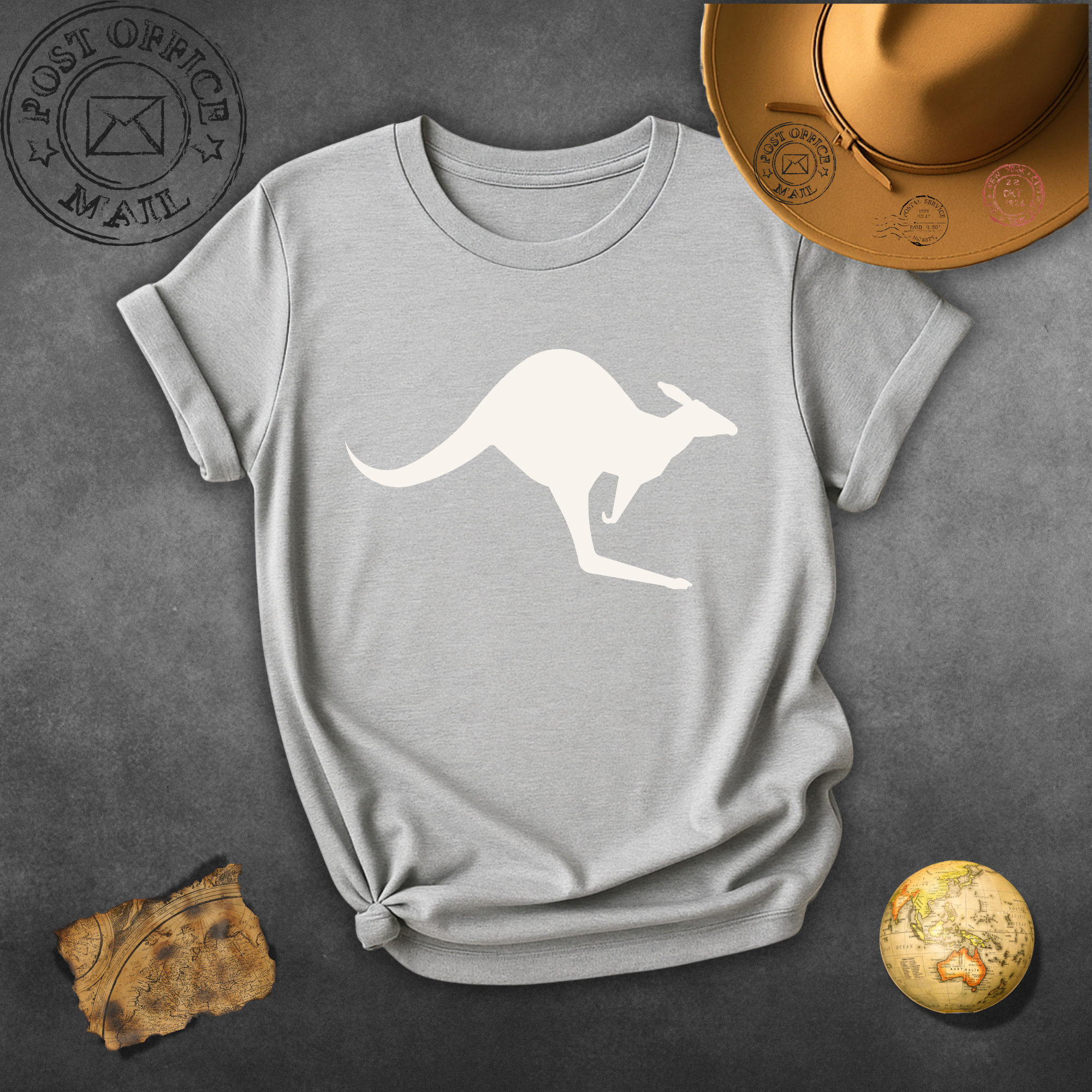 Kangaroo Silhouette T-Shirt — Aussie Wildlife Tee