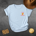 Viva España Heart Chest Pocket T-Shirt — Spanish Flag Love Tee