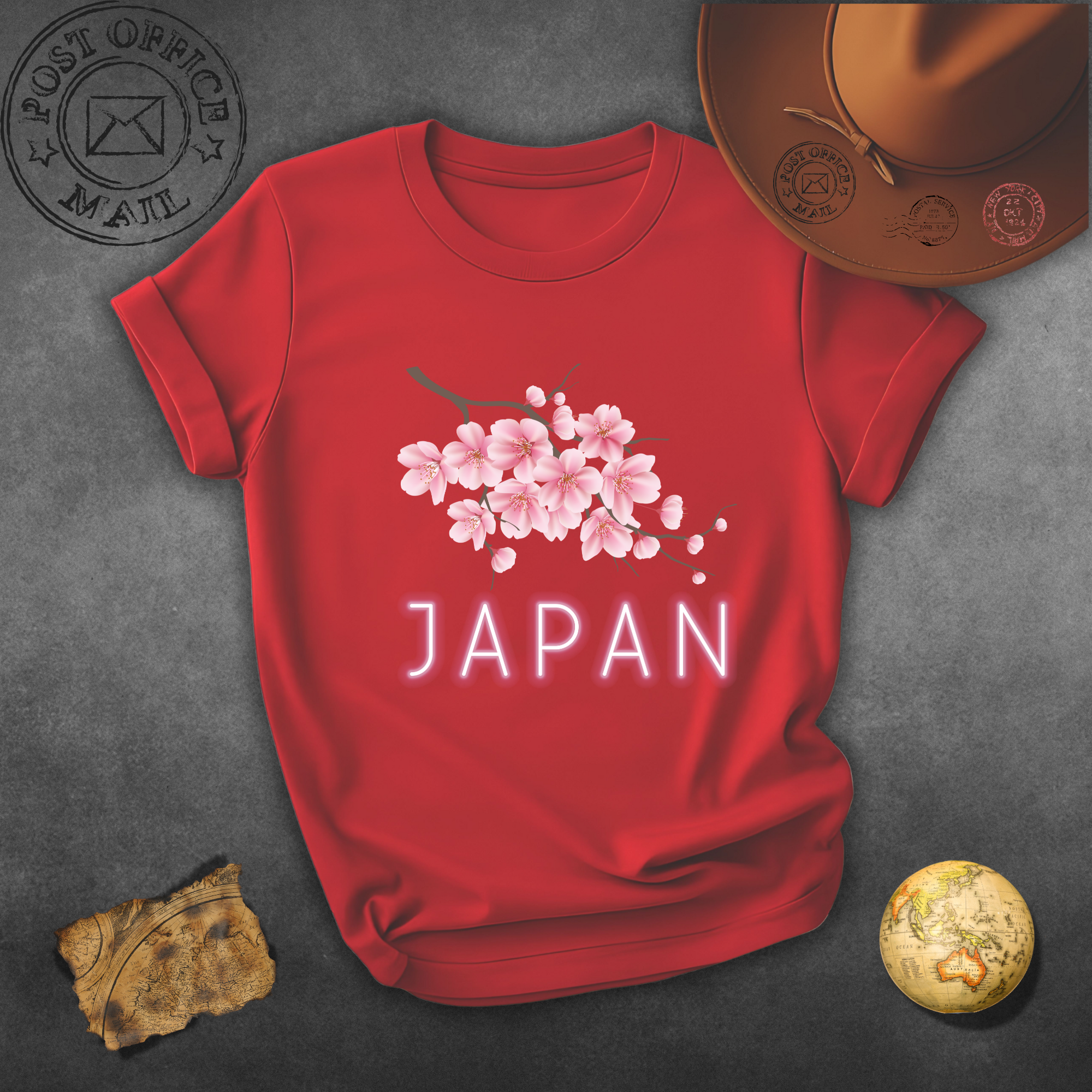 Japan Cherry Blossom T-Shirt — Sakura Floral Tee