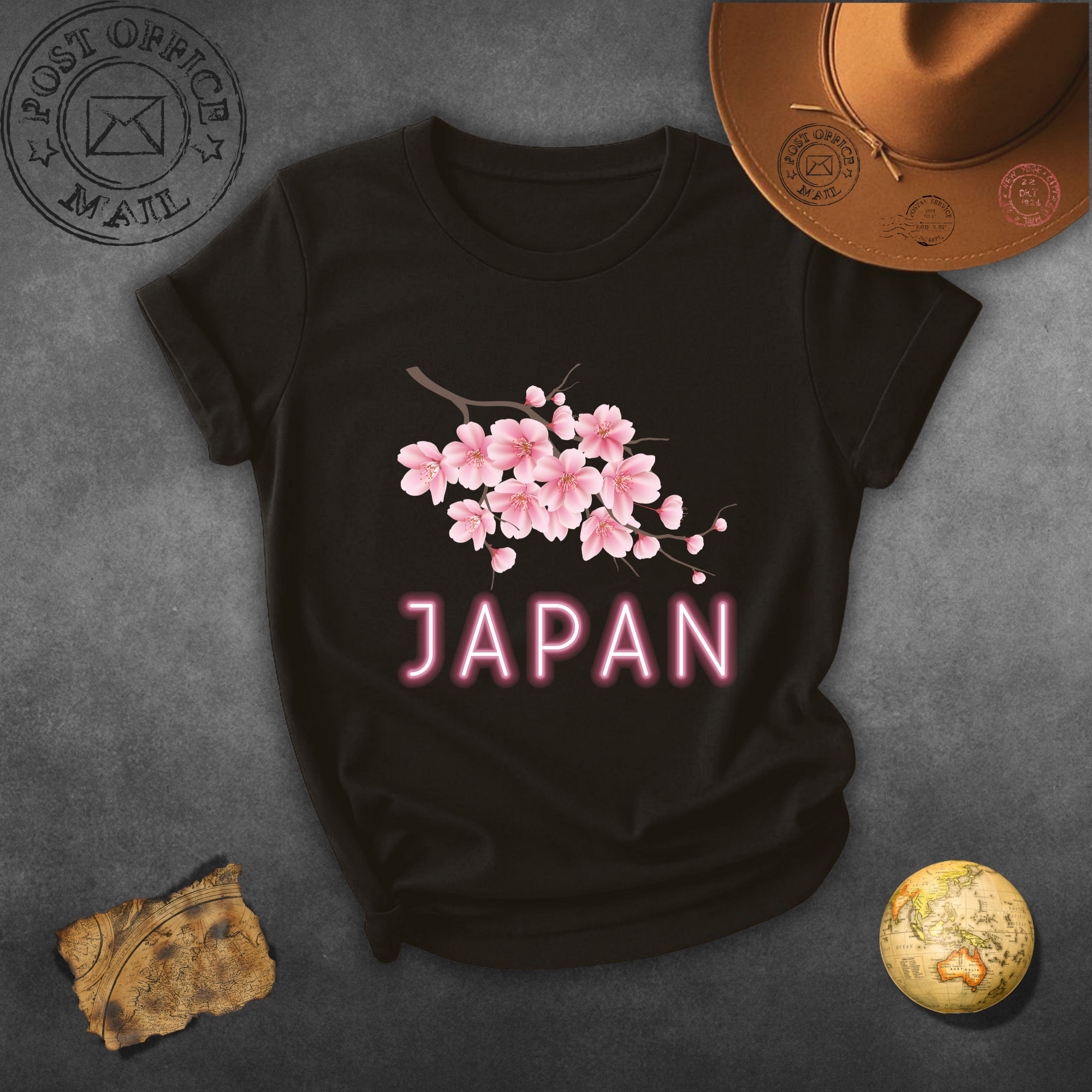 Japan Cherry Blossom T-Shirt — Sakura Floral Tee