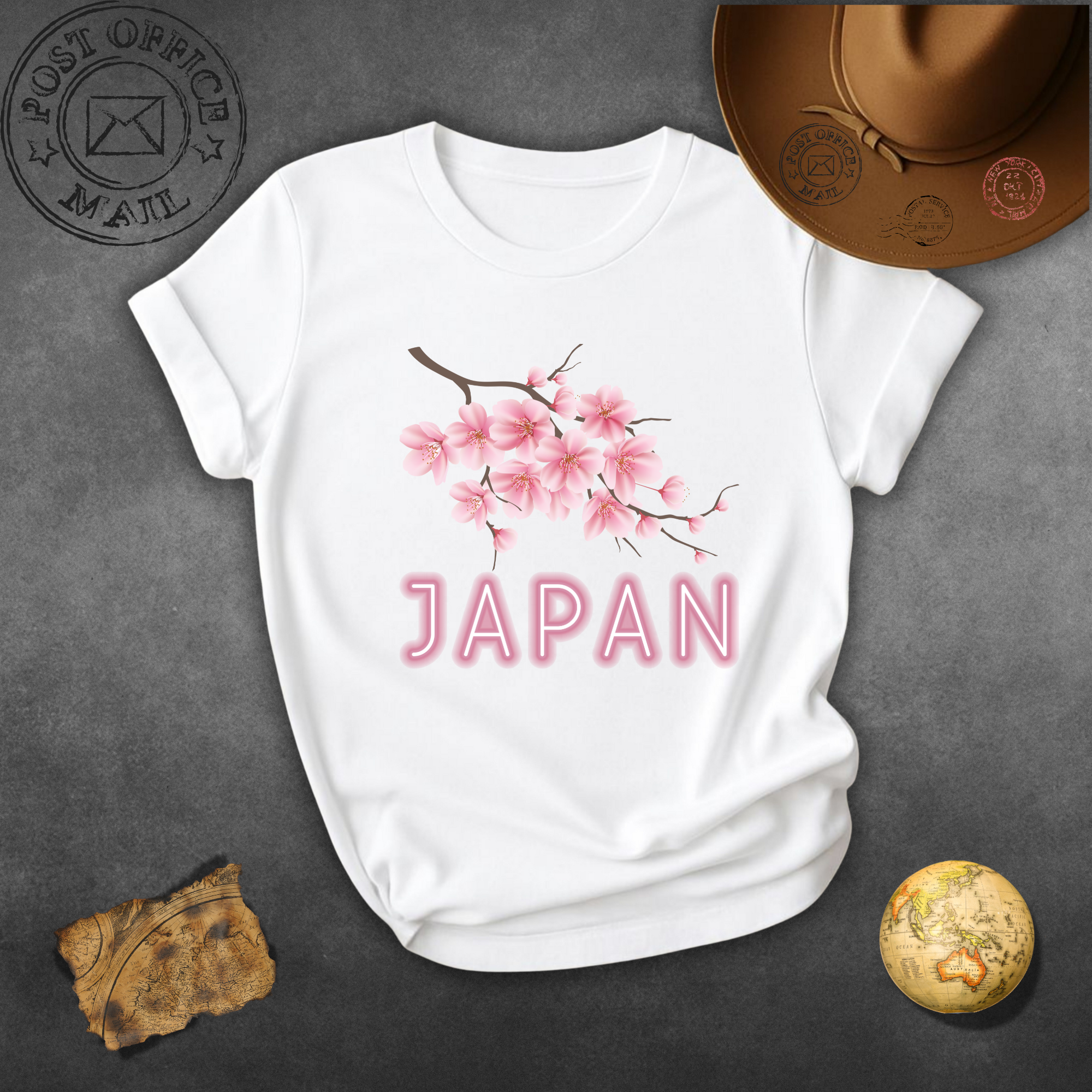 Japan Cherry Blossom T-Shirt — Sakura Floral Tee