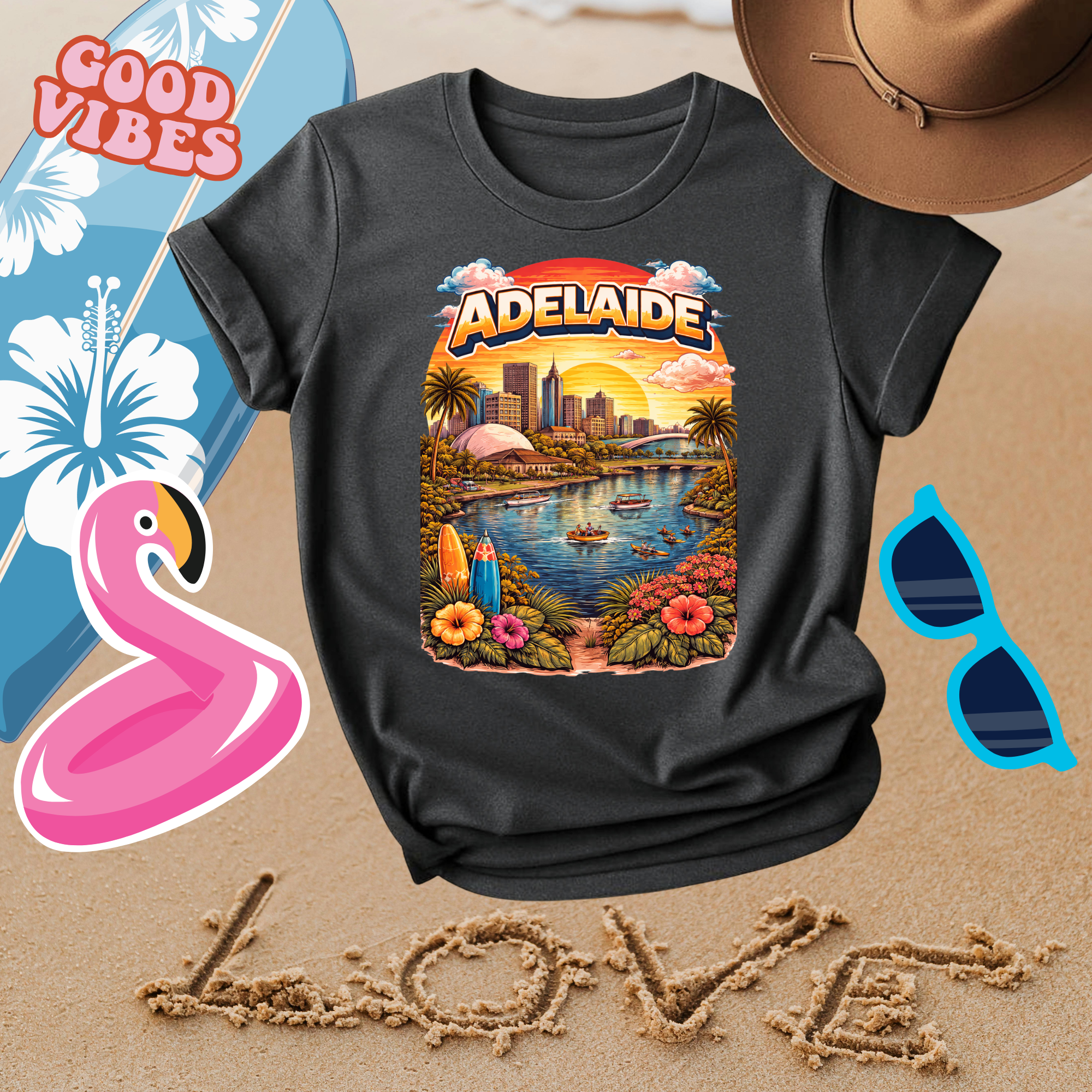 Unisex Softstyle T-Shirt - Adelaide