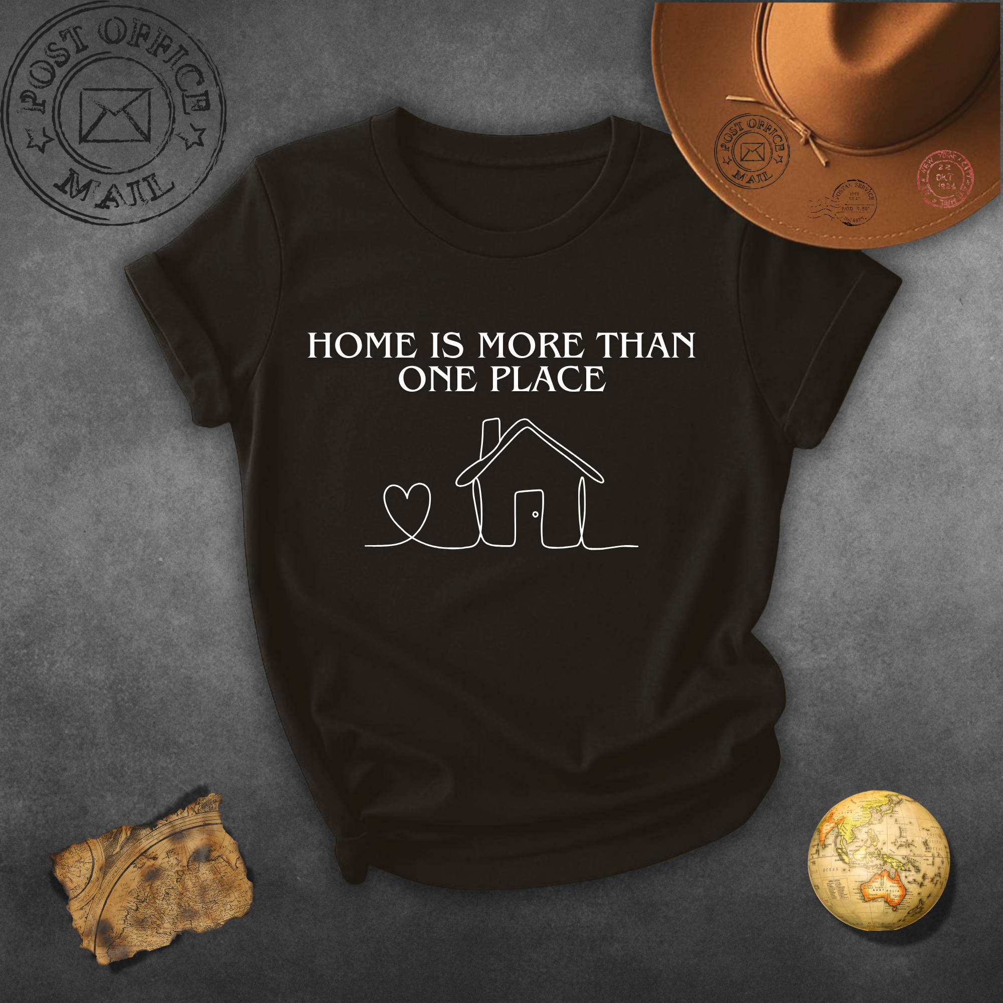 Home Is More Than One Place T-Shirt