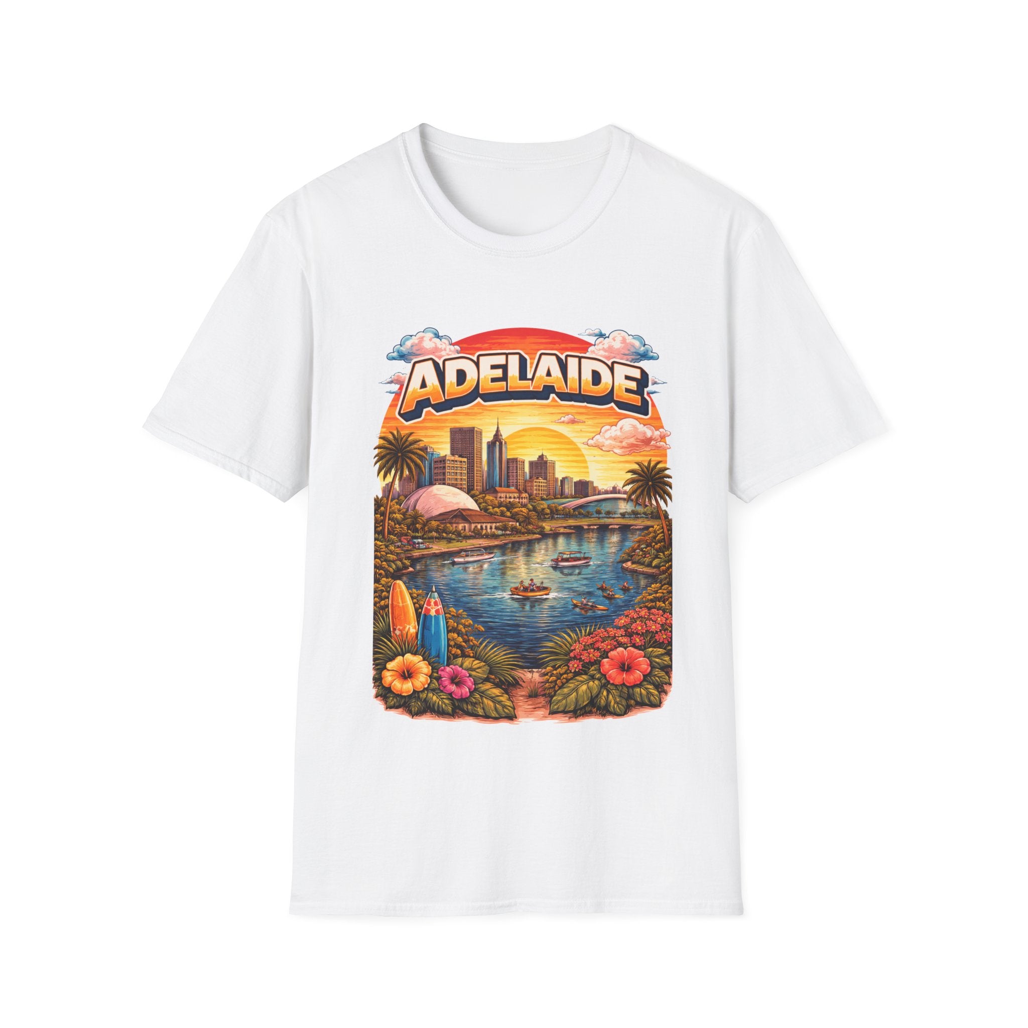 Unisex Softstyle T-Shirt - Adelaide