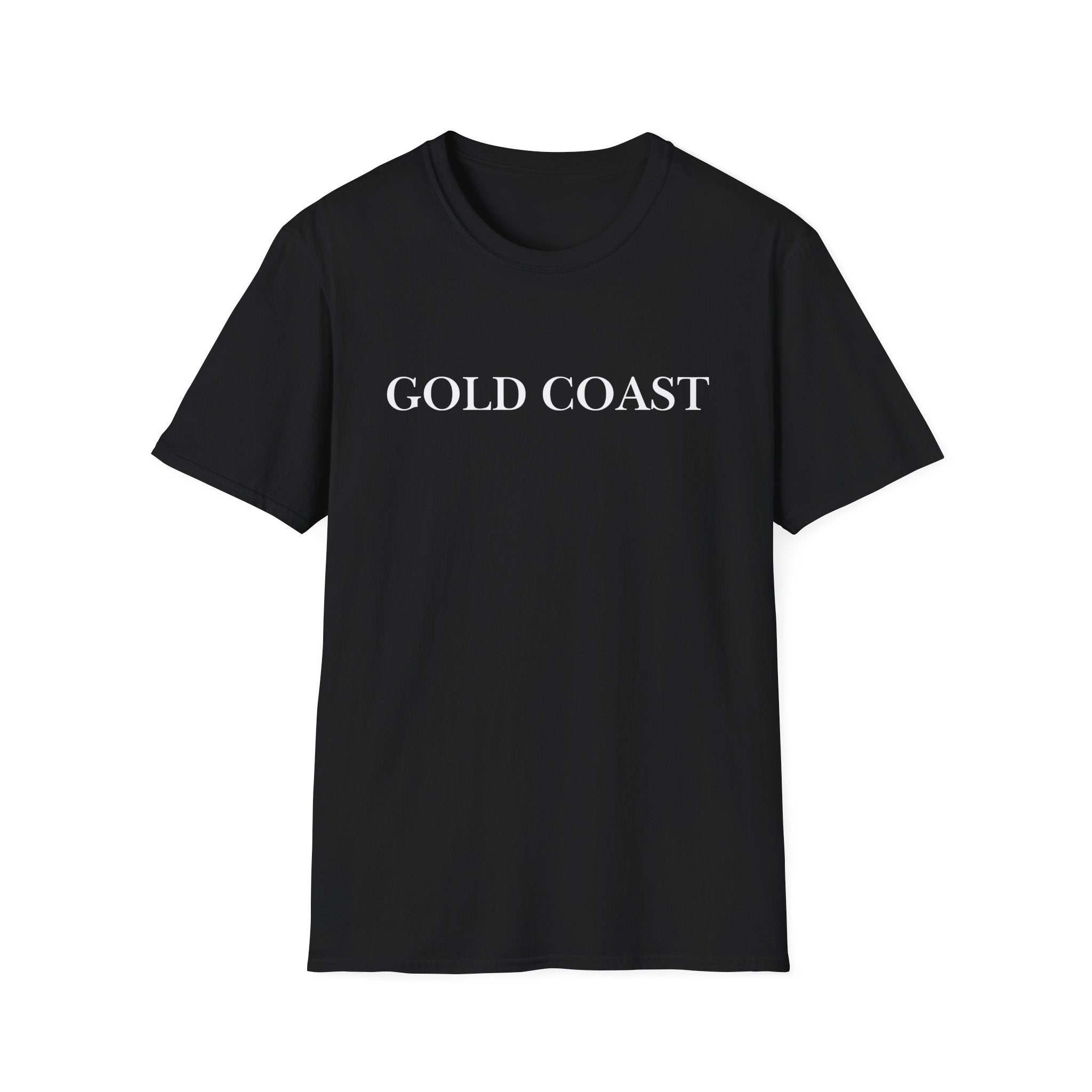 Gold Coast T-Shirt — Minimalist Beach Town Tee