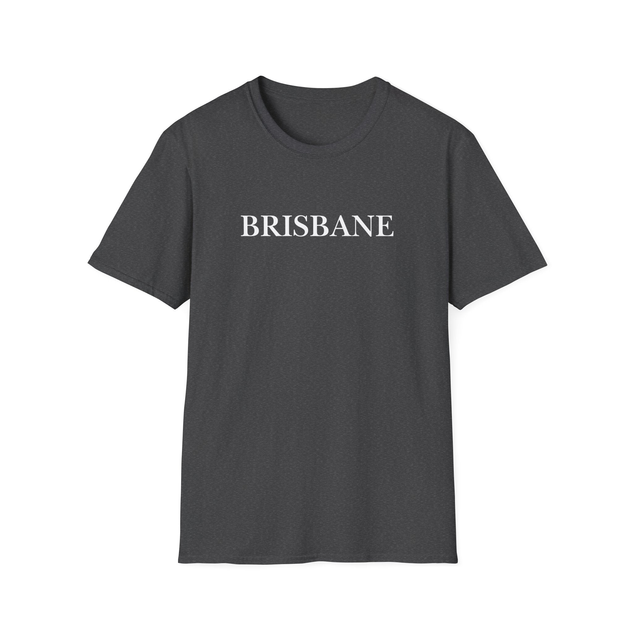 Brisbane City Tee — Minimalist Text T-Shirt